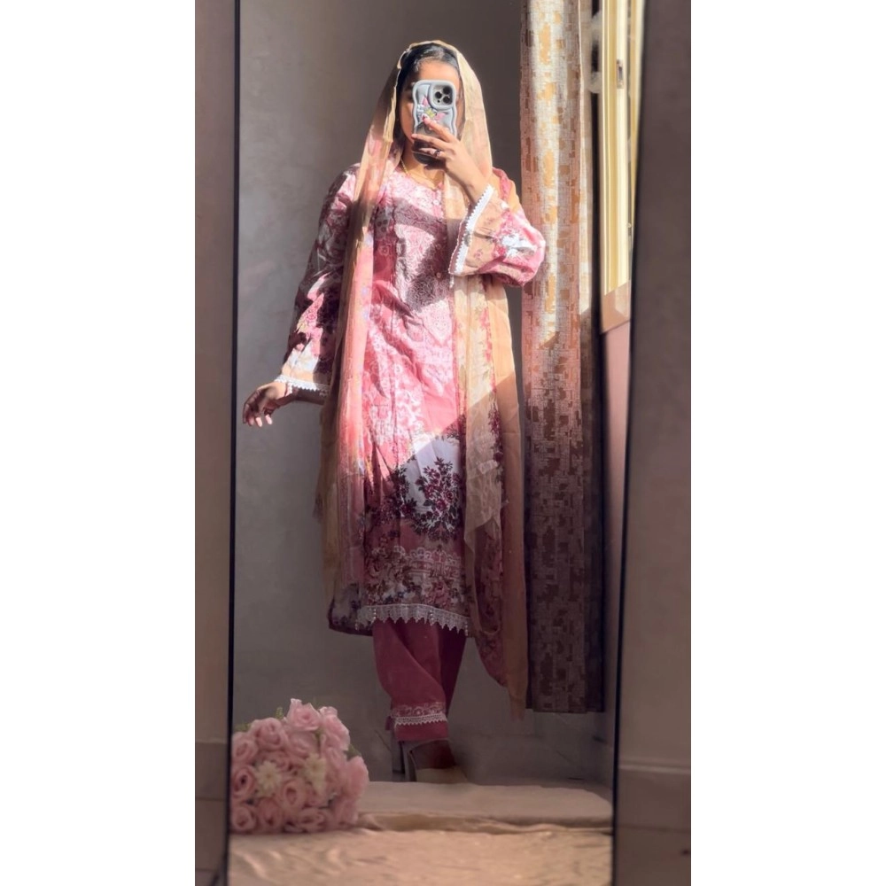 The Bloom Petal Pink Three-Piece Suit