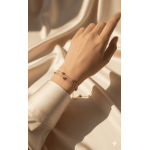 Premium Gold-Tone Layered Chain Bracelet for Women