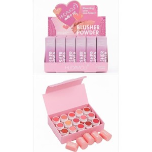 "HUDAVOJI Blusher Powder: Your Everyday Flush."