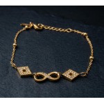 Geometric Infinity Bracelet
