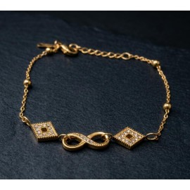 Geometric Infinity Bracelet