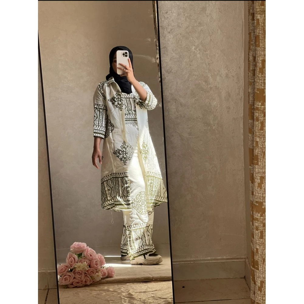 The Heritage Print Linen Three-Piece Suit