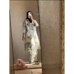 The Heritage Print Linen Three-Piece Suit